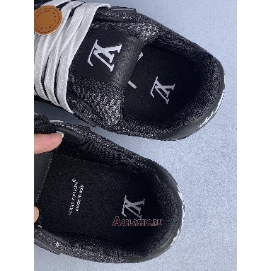 Buy Louis Vuitton LV Trainer Black Damier 3D Denim Black 1AD6DX Quality Reps Replicas Shoes