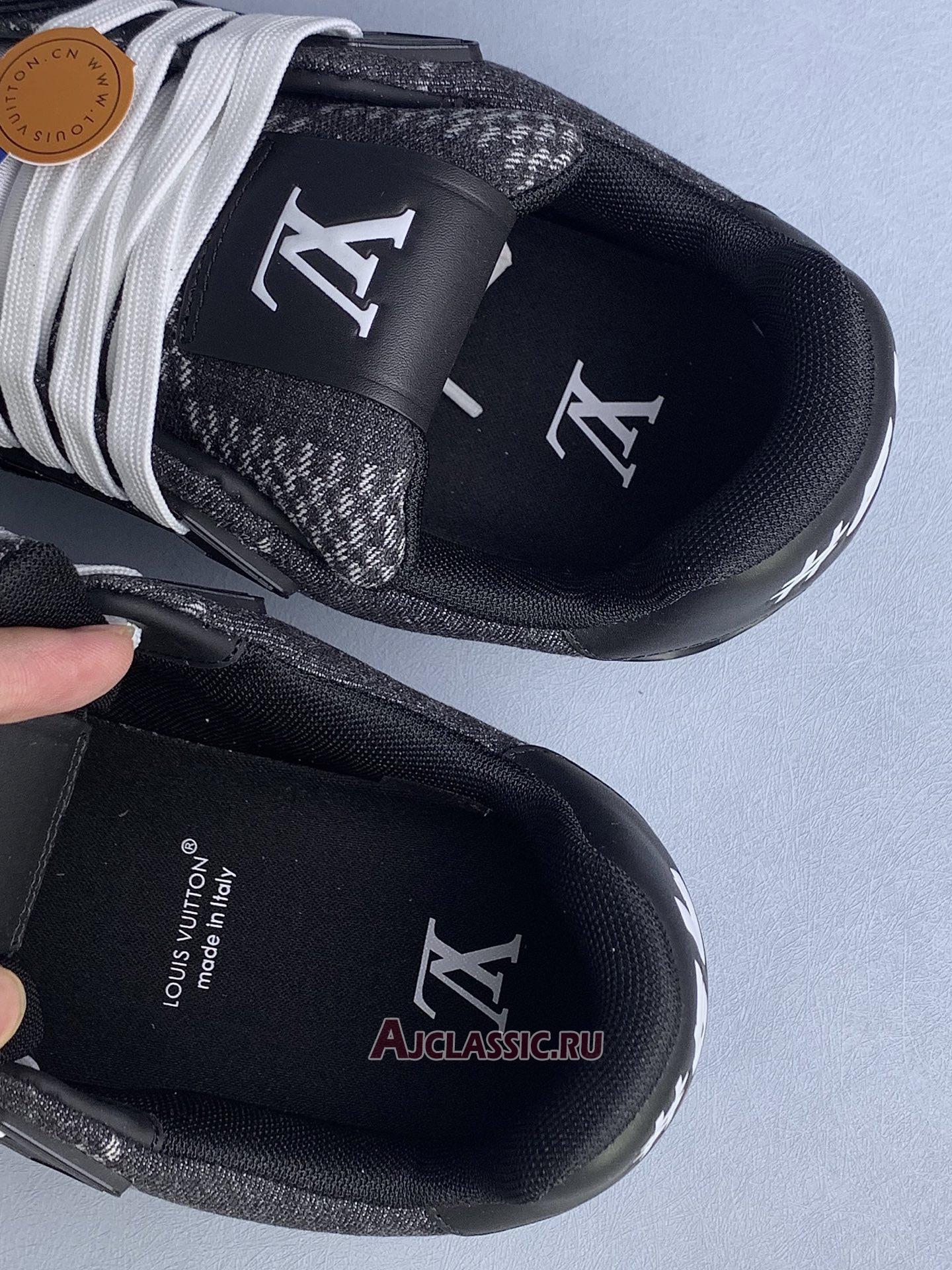 New Louis Vuitton LV Trainer "Black Damier 3D Denim" 1AD6DX Shoes