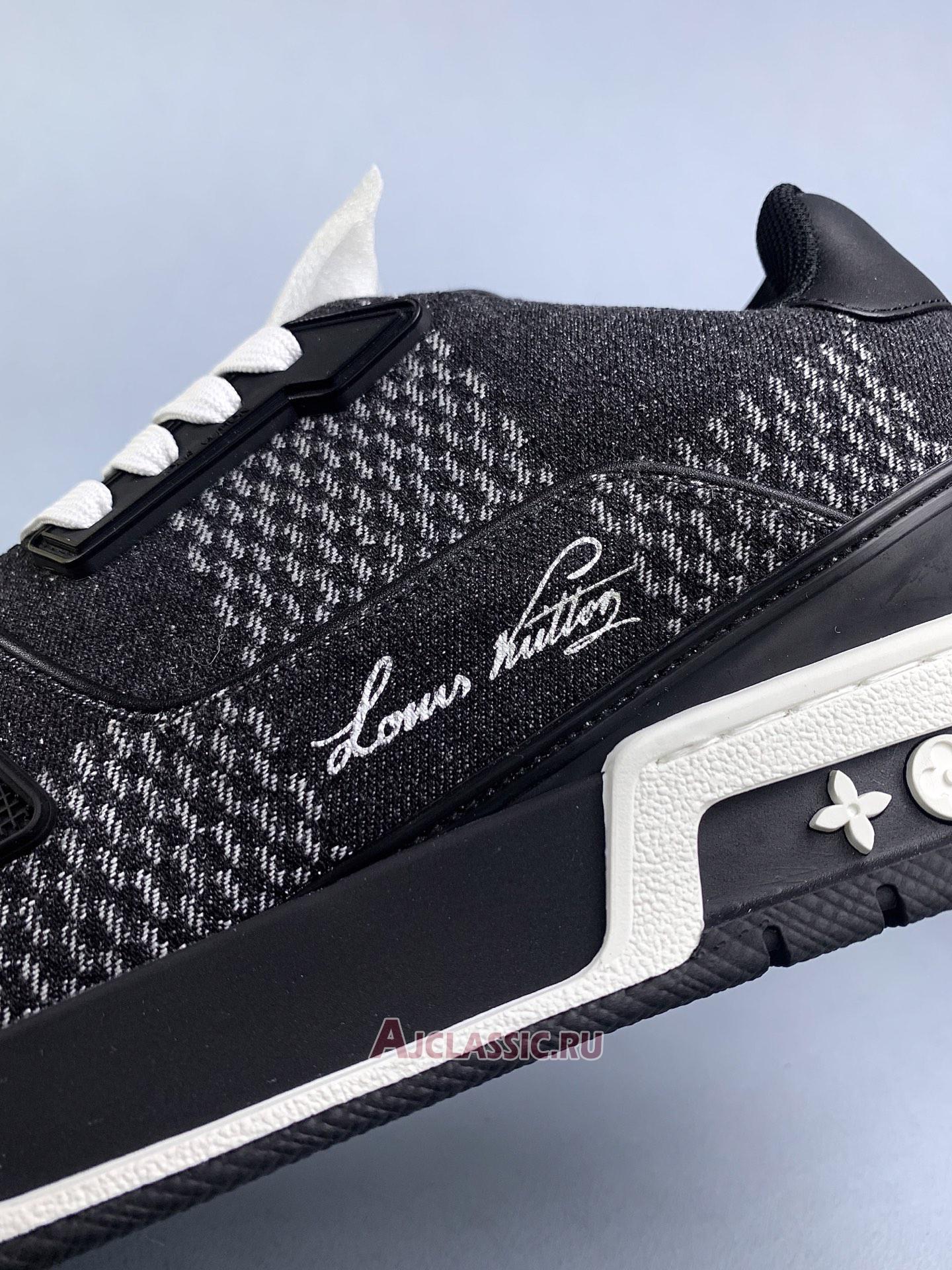 New Louis Vuitton LV Trainer "Black Damier 3D Denim" 1AD6DX Shoes