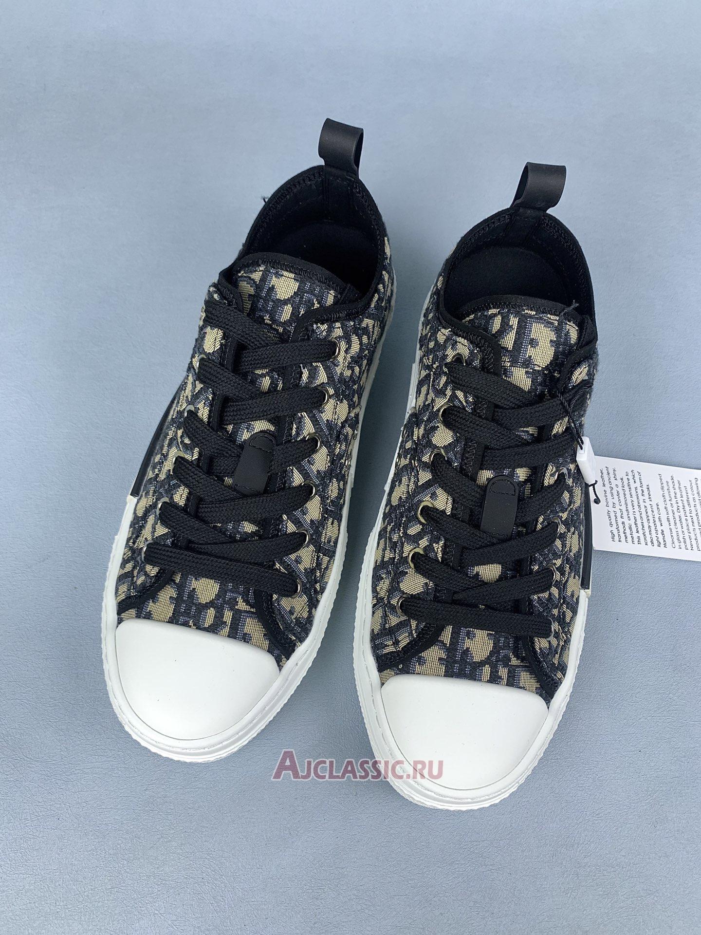 New Dior B23 League Low-Top Sneaker "Dior Oblique Beige Black" 3SN249ZSA_H961 Shoes
