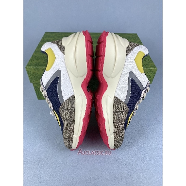 Buy Gucci GG Rhyton Beige White Yellow Sneaker Beige 619891 99WF0 4370 Quality Reps Replicas Shoes