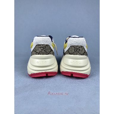 Buy Gucci GG Rhyton Beige White Yellow Sneaker Beige 619891 99WF0 4370 Quality Reps Replicas Shoes