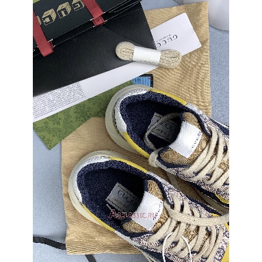 Buy Gucci GG Rhyton Beige White Yellow Sneaker Beige 619891 99WF0 4370 Quality Reps Replicas Shoes