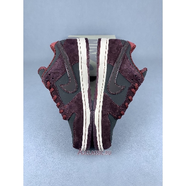 Buy Riot Skateshop x Nike SB Dunk Low Mahogany Dark Beetroot Red FZ1289-200-3 Quality Reps Replicas Shoes