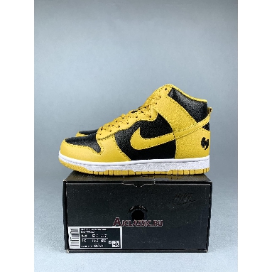Buy Wu-Tang x Nike Dunk High Retro Premium 2024 Yellow HJ4320-001-2 Quality Reps Replicas Shoes