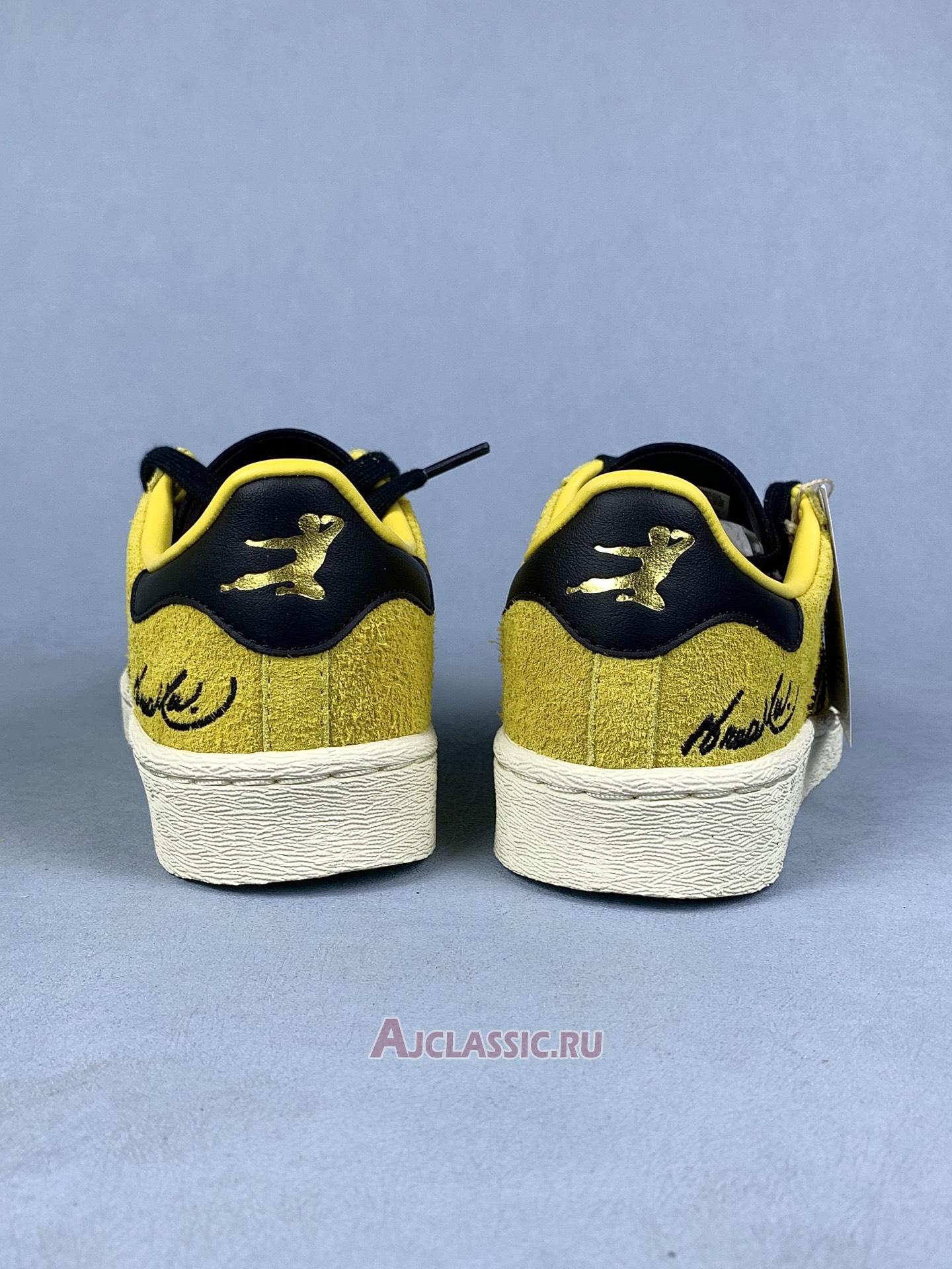 New Bruce Lee x Adidas Jabbar Low "Game of Death" JR1597 Shoes