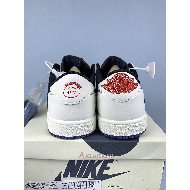 Buy Travis Scott x Air Jordan 1 Retro Low OG SP Blue Blue DM7866-200-3 Quality Reps Replicas Shoes
