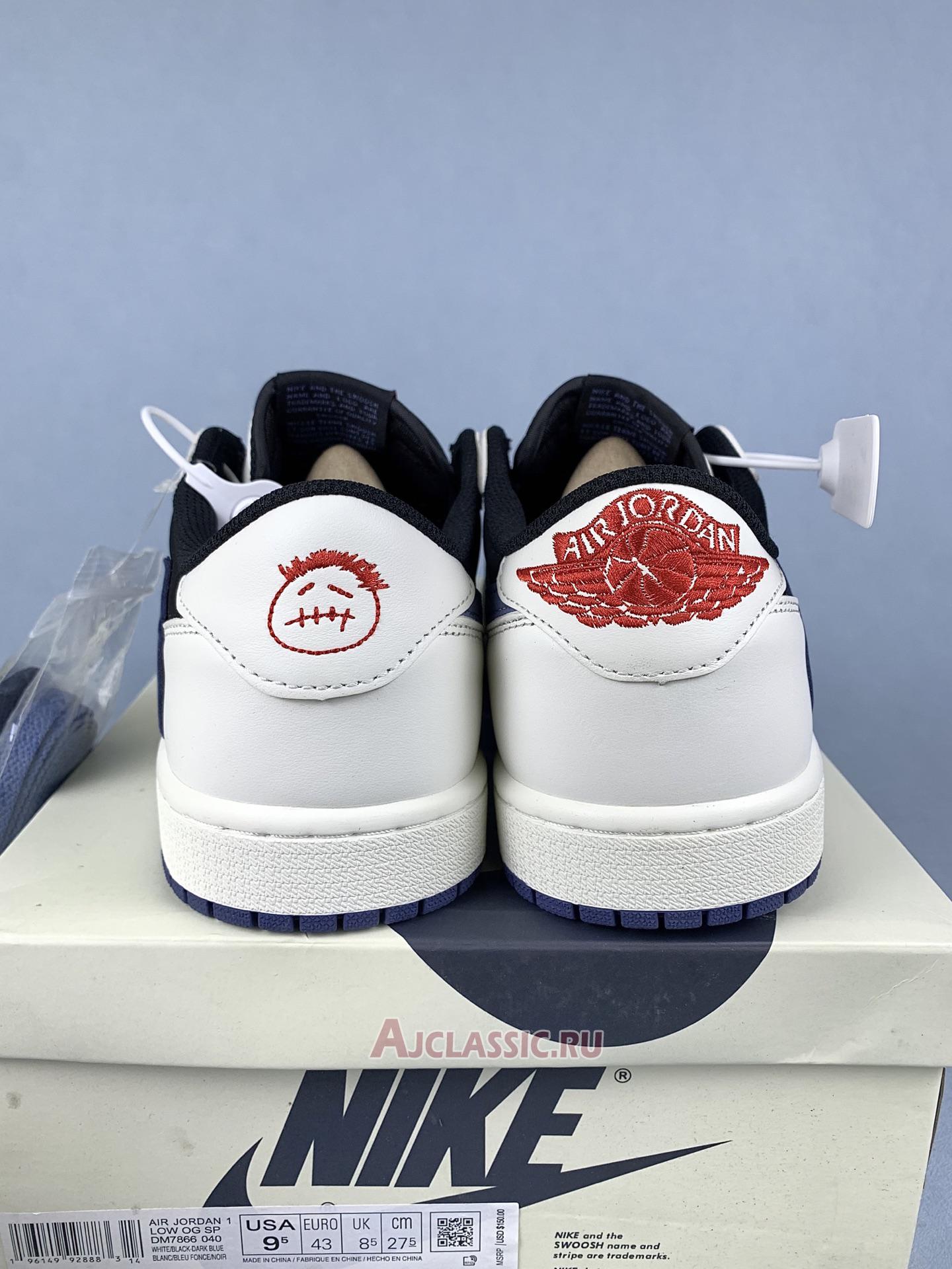 New Travis Scott x Air Jordan 1 Retro Low OG SP "Blue" DM7866-200-3 Shoes