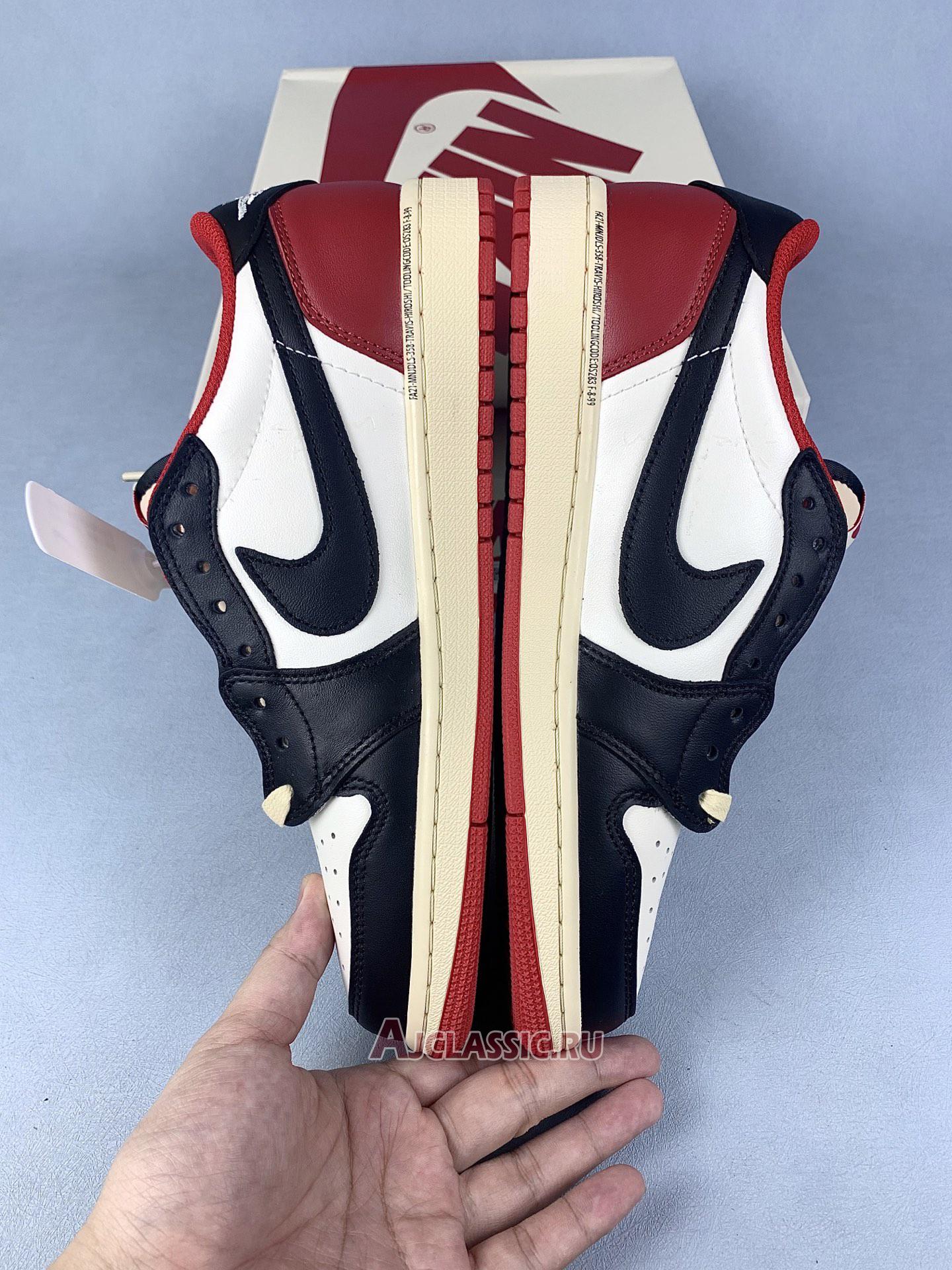 New Fragment Design x Travis Scott x Air Jordan 1 Retro Low "Red" DM7866-140-4 Shoes