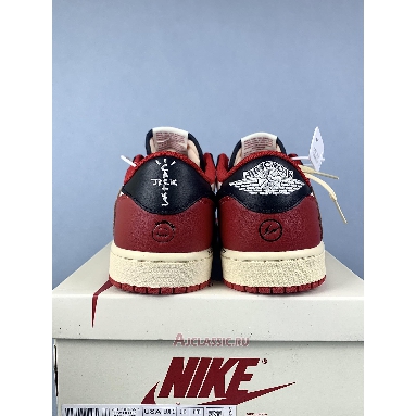 Buy Fragment Design x Travis Scott x Air Jordan 1 Retro Low Red DM7866-140-4 Quality Reps Replicas Shoes