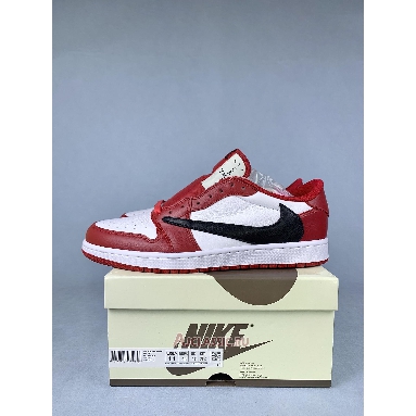 Buy Travis Scott x Air Jordan 1 Low OG Chicago Red HQ6998-600-4 Quality Reps Replicas Shoes