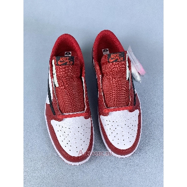 Buy Travis Scott x Air Jordan 1 Low OG Chicago Red HQ6998-600-4 Quality Reps Replicas Shoes