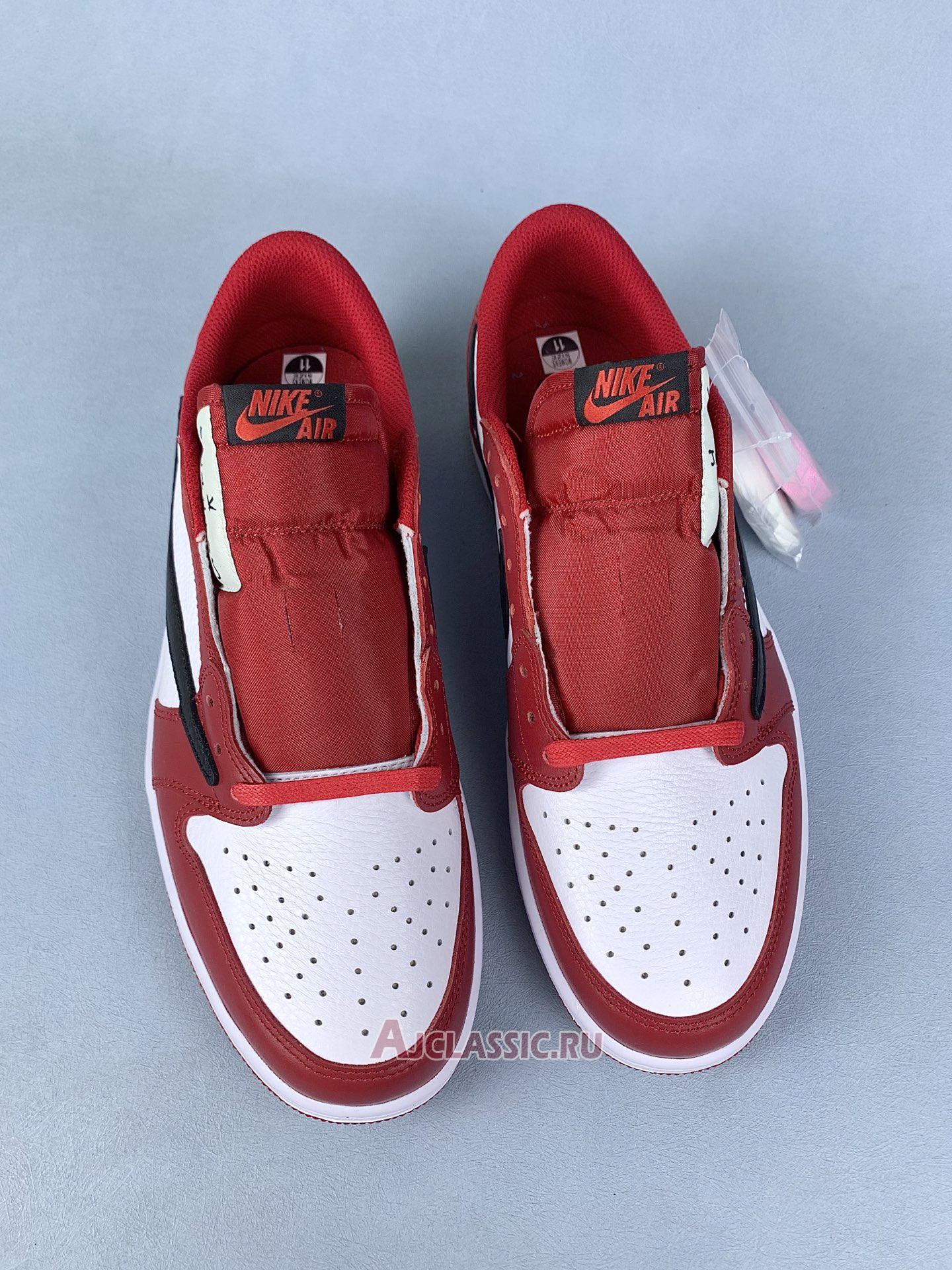New Travis Scott x Air Jordan 1 Low OG "Chicago" HQ6998-600-4 Shoes