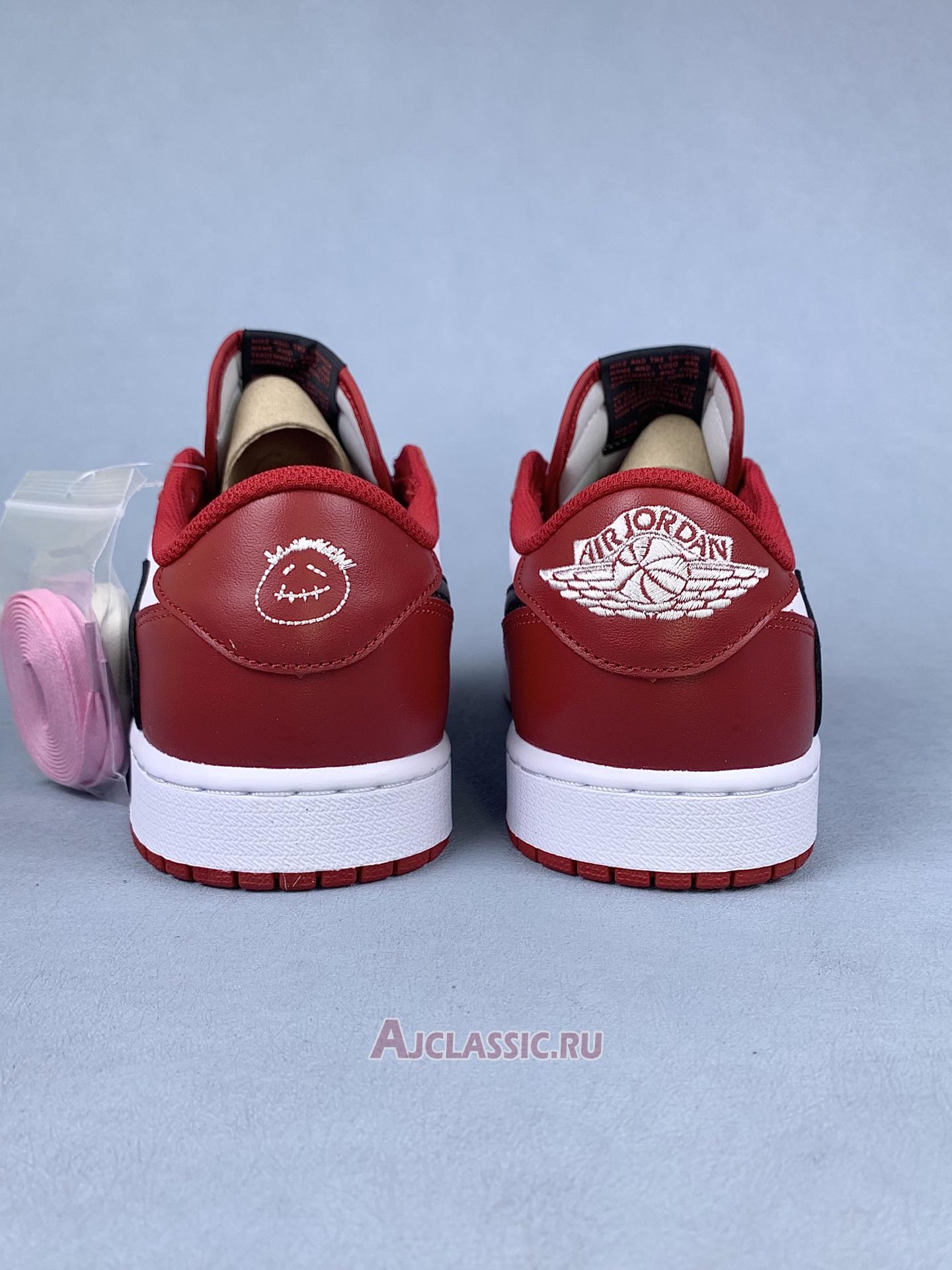 New Travis Scott x Air Jordan 1 Low OG "Chicago" HQ6998-600-4 Shoes