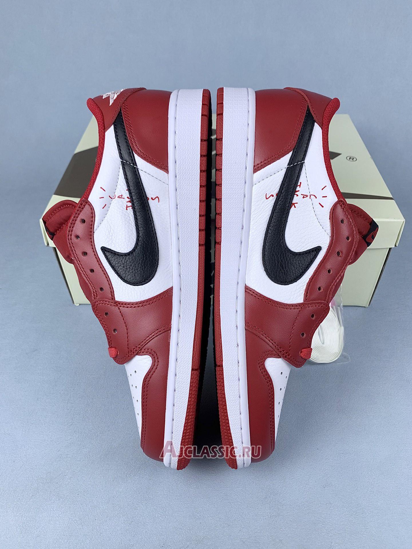 New Travis Scott x Air Jordan 1 Low OG "Chicago" HQ6998-600-4 Shoes