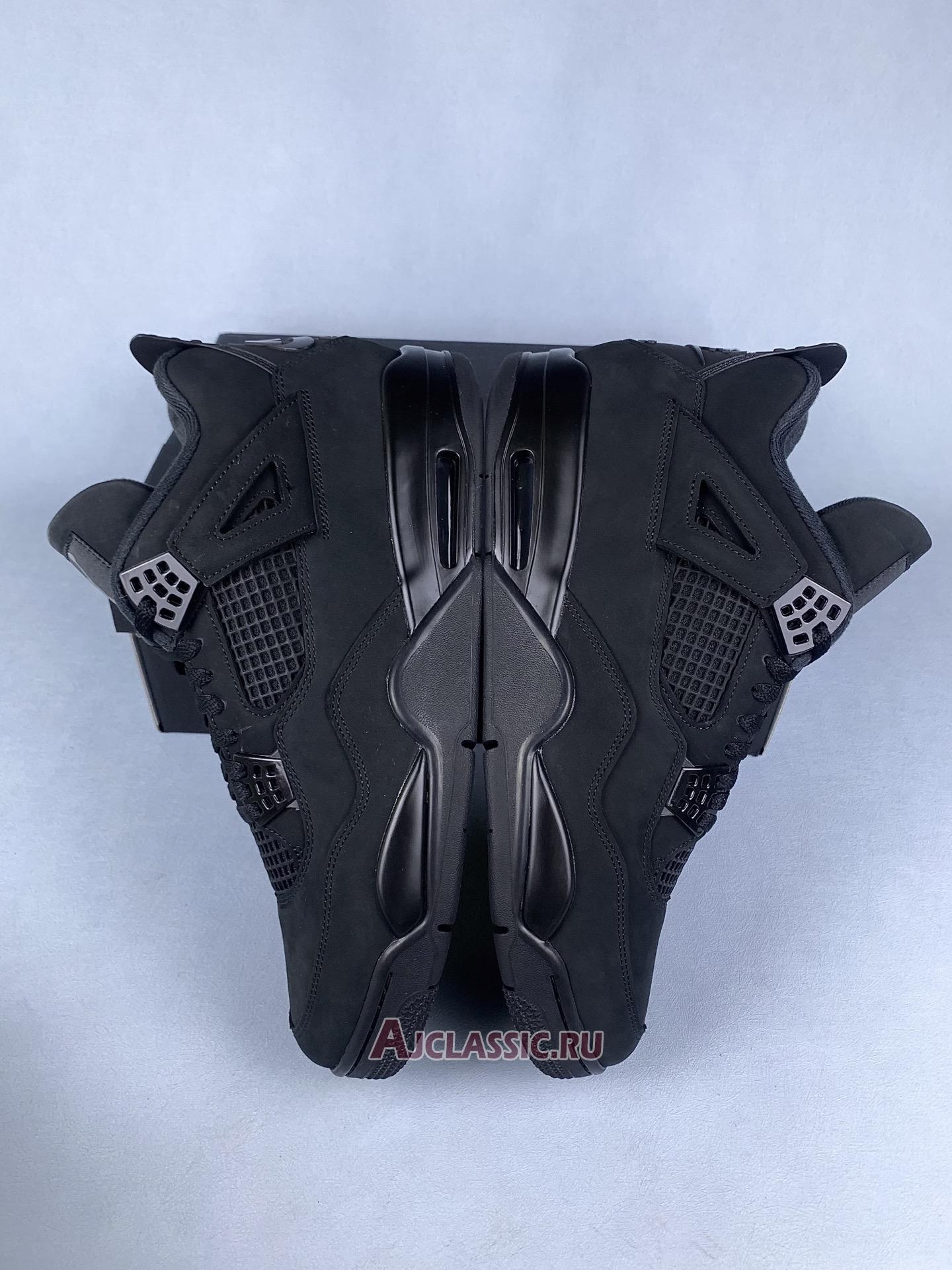 New Air Jordan 4 Retro "Black Cat" 2025 FV5029-010 Shoes