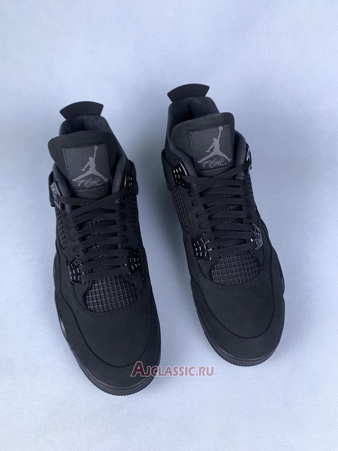 New Air Jordan 4 Retro "Black Cat" 2025 FV5029-010 Shoes