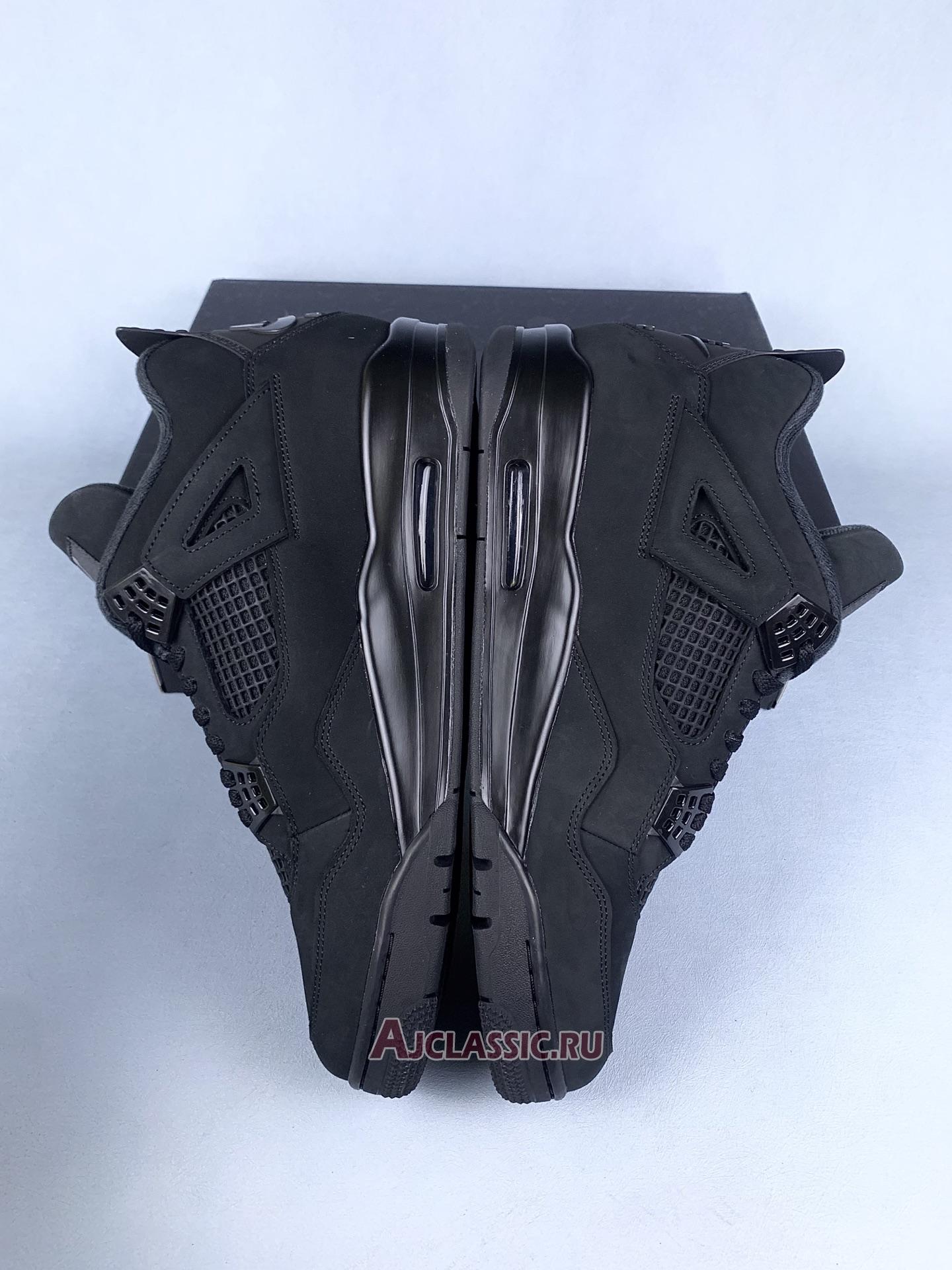 New Air Jordan 4 Retro "Black Cat" 2025 FV5029-010 Shoes