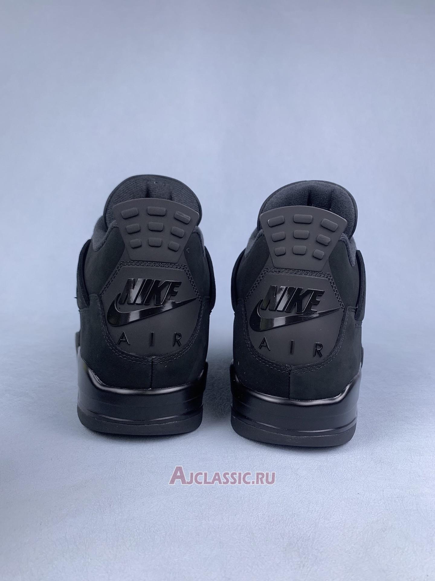 New Air Jordan 4 Retro "Black Cat" 2025 FV5029-010 Shoes