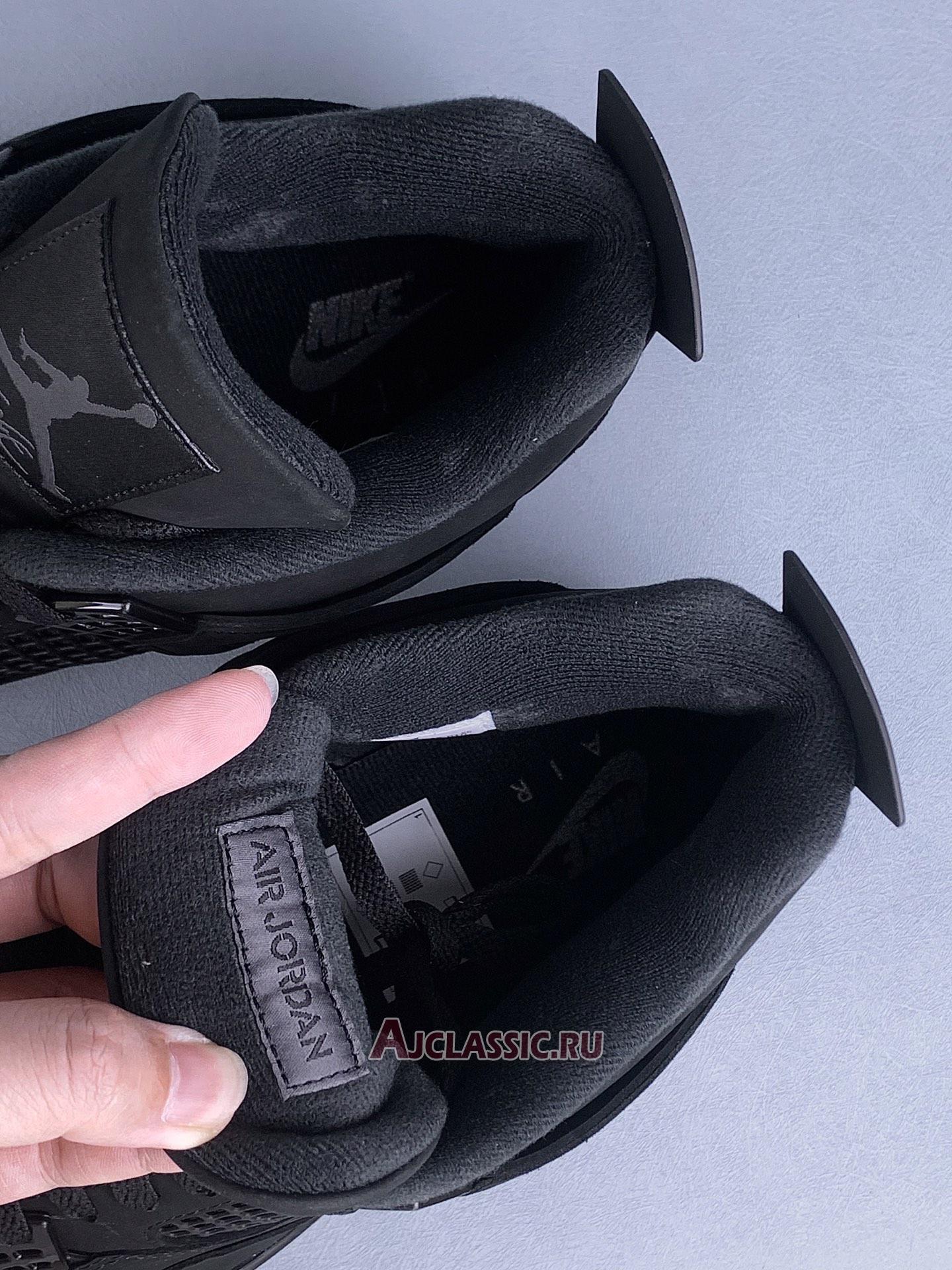 New Air Jordan 4 Retro "Black Cat" 2025 FV5029-010 Shoes