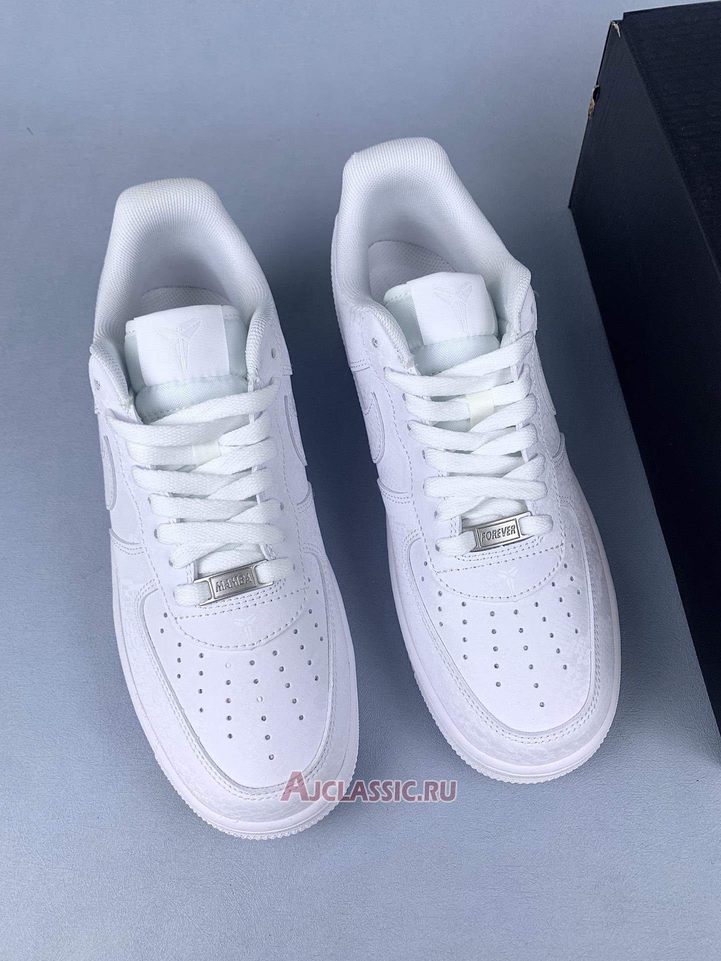 New Kobe Bryant x Nike Air Force 1 Low "Forever White" IB0018-100 Shoes