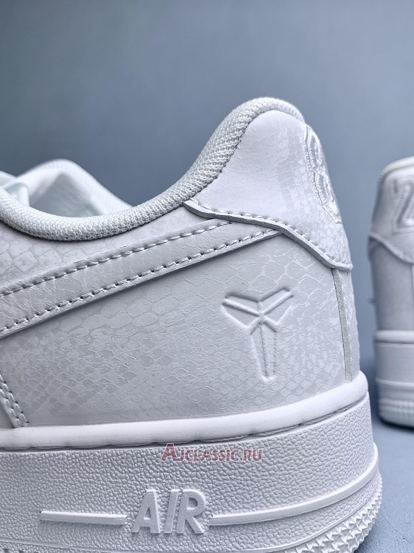 New Kobe Bryant x Nike Air Force 1 Low "Forever White" IB0018-100 Shoes