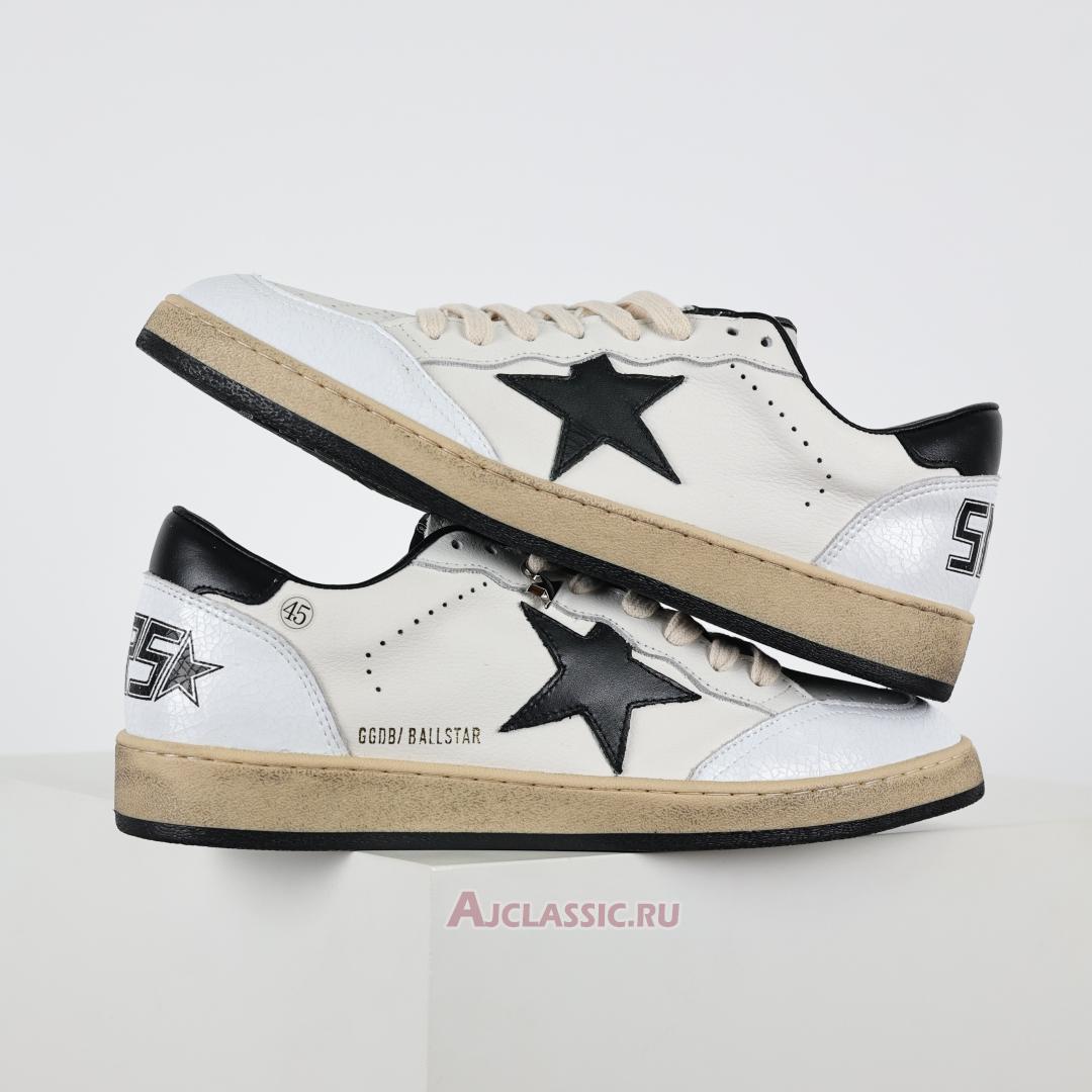 New Golden Goose Ball Star "White Black" GMF00117.F003771.10283-2 Shoes