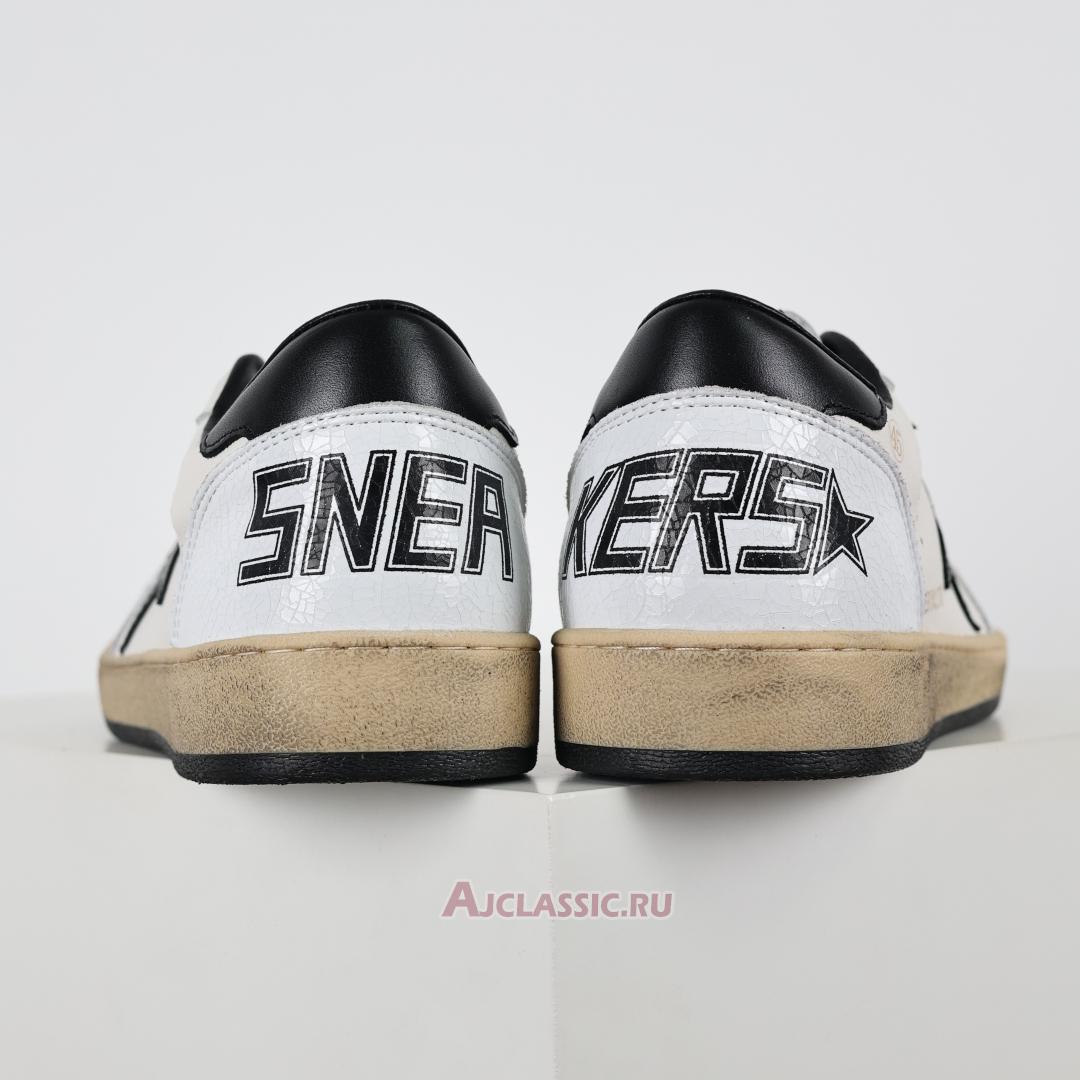 New Golden Goose Ball Star "White Black" GMF00117.F003771.10283-2 Shoes
