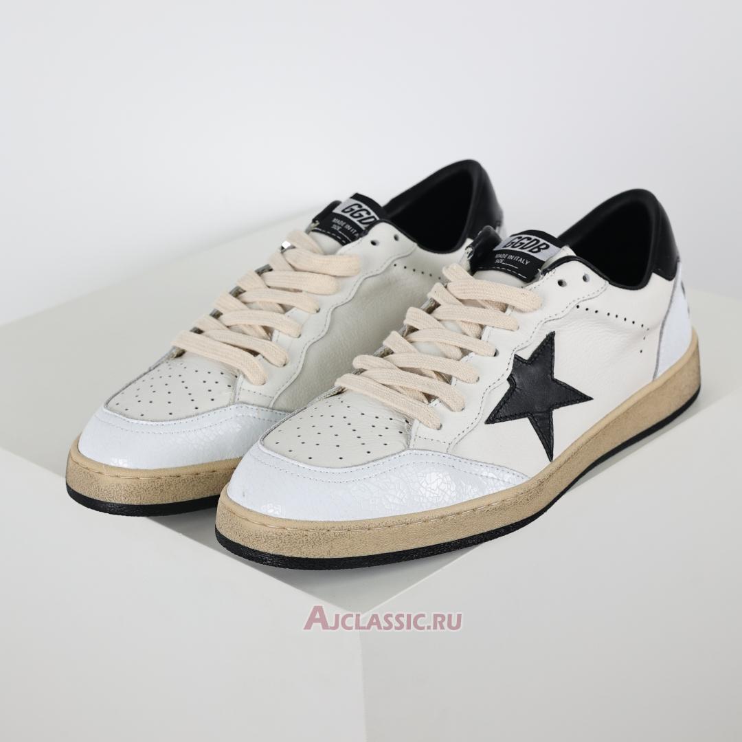 New Golden Goose Ball Star "White Black" GMF00117.F003771.10283-2 Shoes