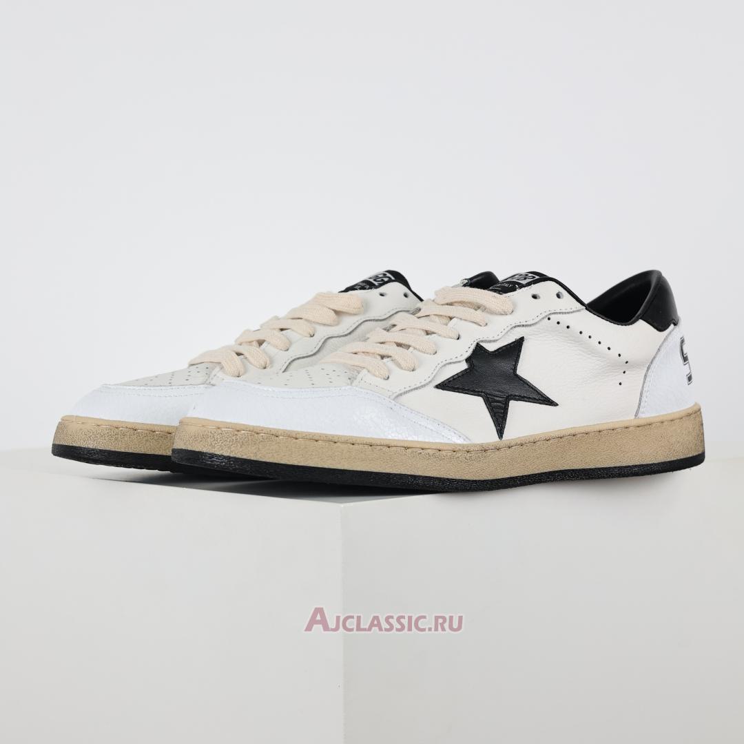 New Golden Goose Ball Star "White Black" GMF00117.F003771.10283-2 Shoes