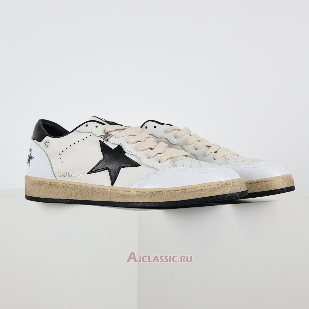 New Golden Goose Ball Star "White Black" GMF00117.F003771.10283-2 Shoes