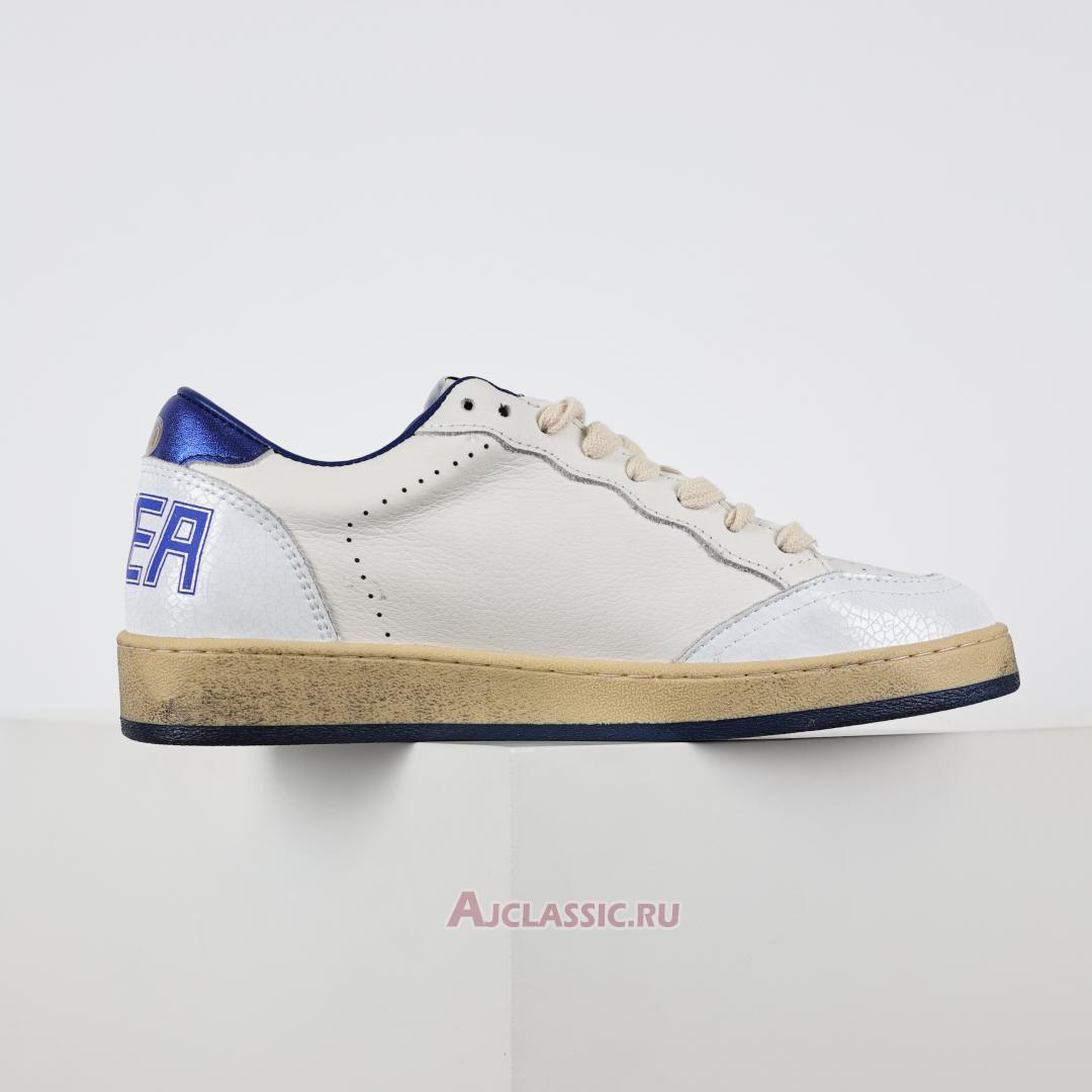 New Golden Goose Ball Star "White Blue" GMF00117.F002198.10327 Shoes