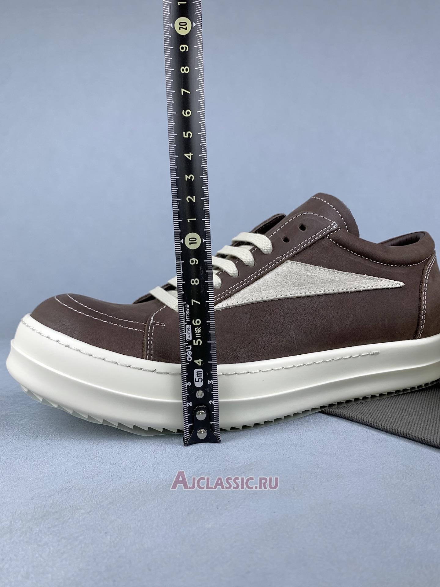 New Rick Owens Luxor Vintage Low "Brown Milk" RU02C7897LWNLVS-411 Shoes
