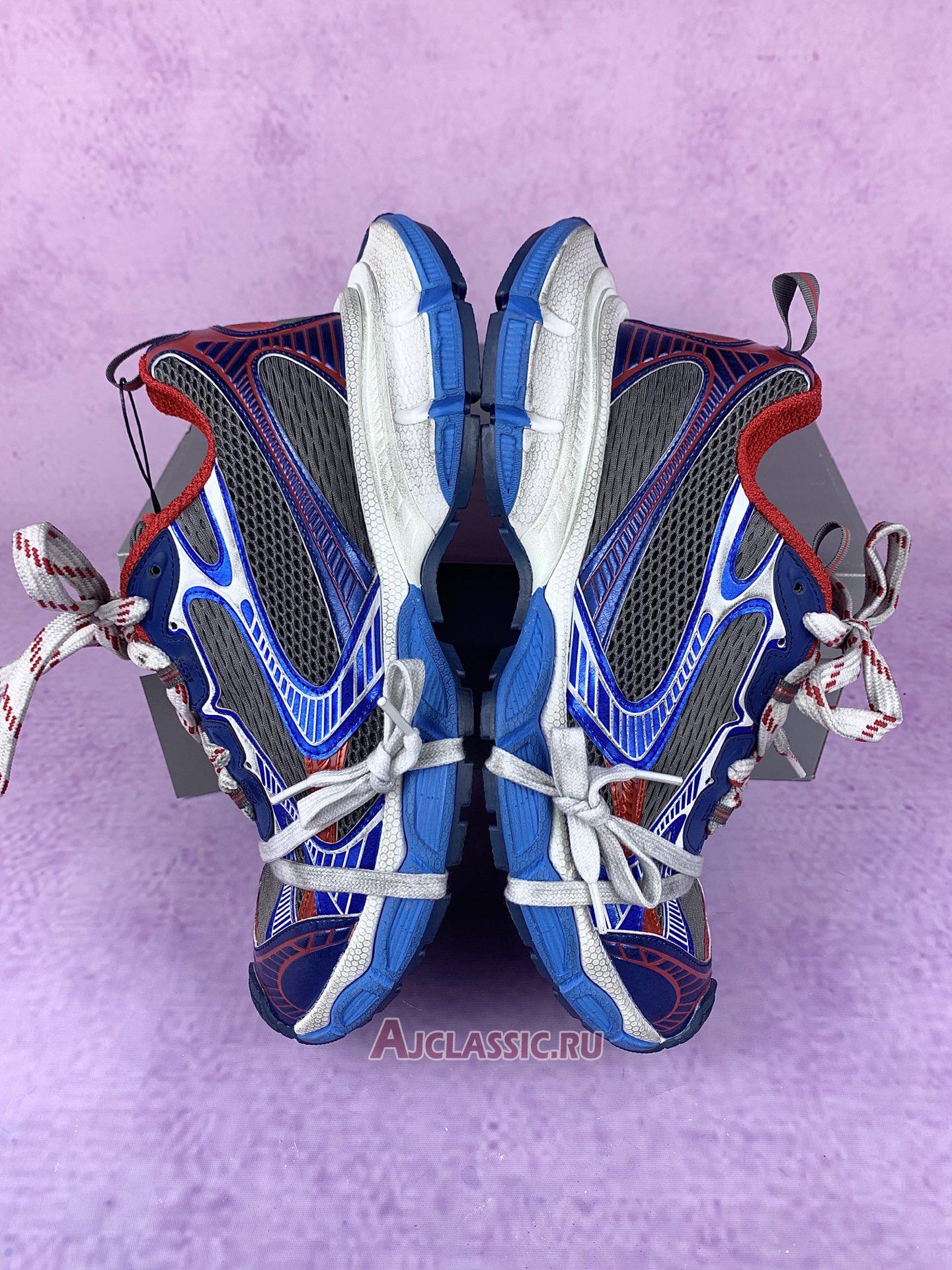 New Balenciaga 3XL Sneaker "Worn-Out Blue Red" 734734 W3XL5 1469 Shoes
