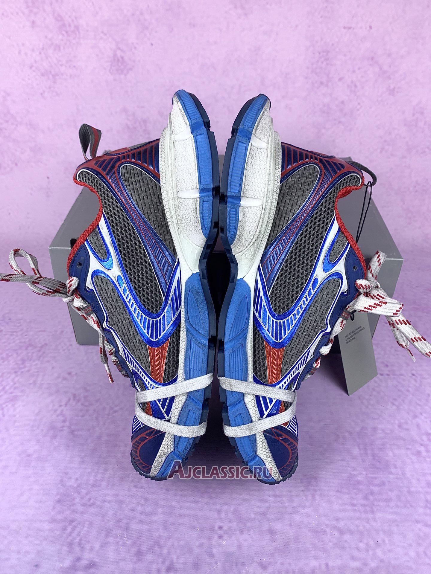 New Balenciaga 3XL Sneaker "Worn-Out Blue Red" 734734 W3XL5 1469 Shoes