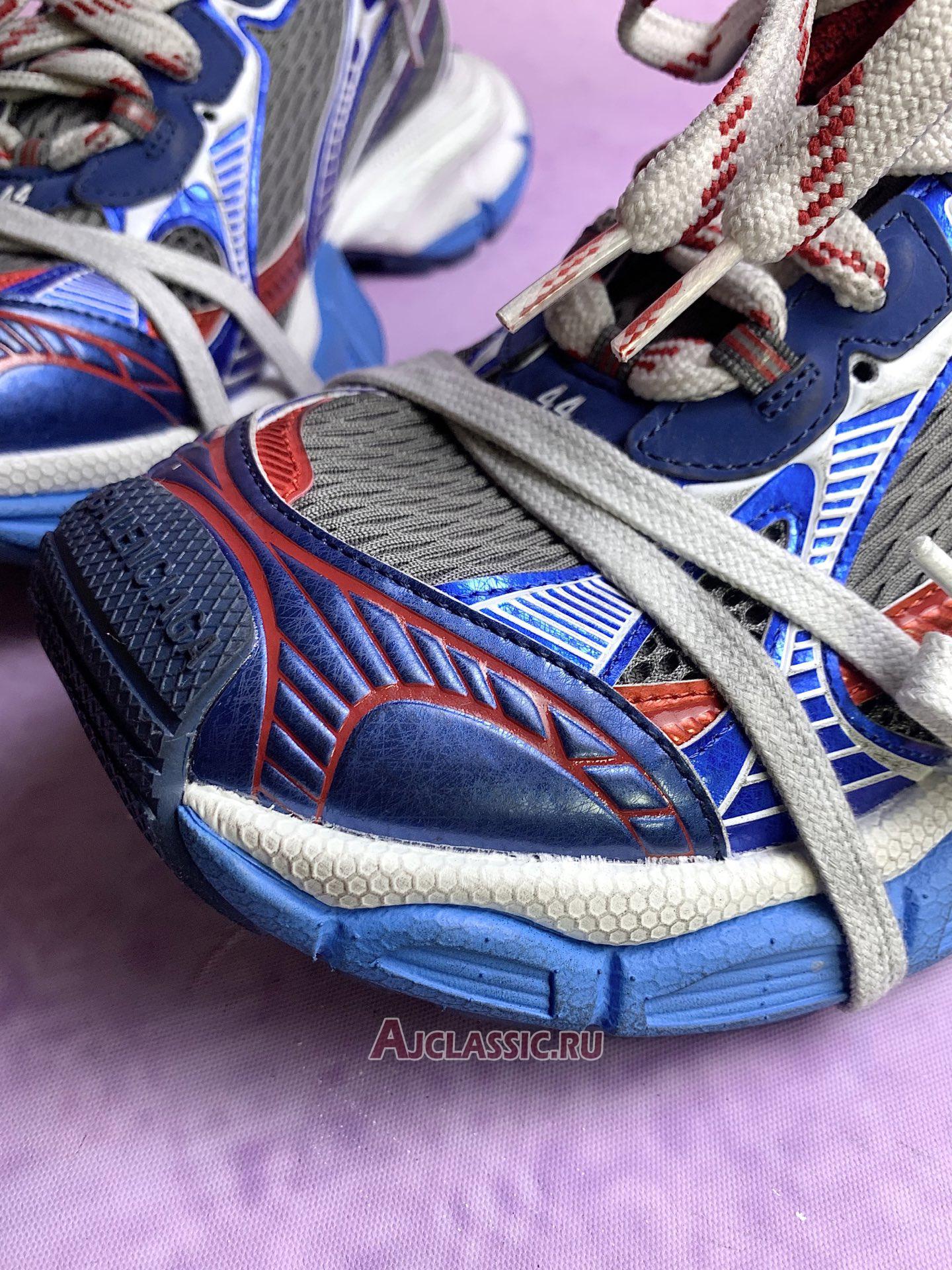 New Balenciaga 3XL Sneaker "Worn-Out Blue Red" 734734 W3XL5 1469 Shoes