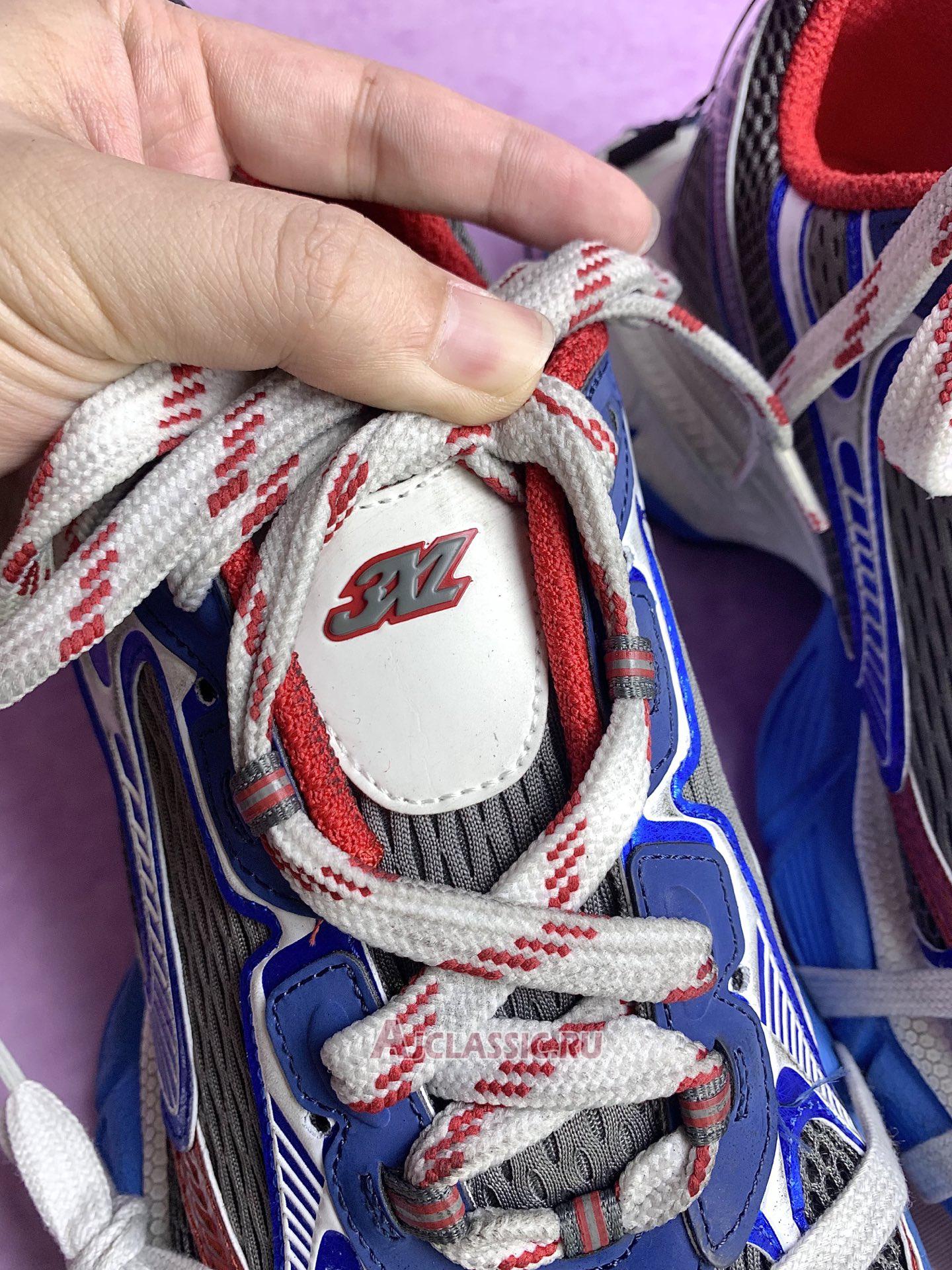 New Balenciaga 3XL Sneaker "Worn-Out Blue Red" 734734 W3XL5 1469 Shoes