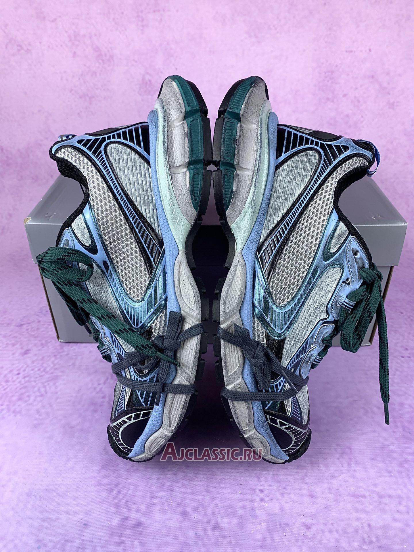 New Balenciaga 3XL Sneaker "Grey Blue Mesh" 734734 W3XL5 3124 Shoes