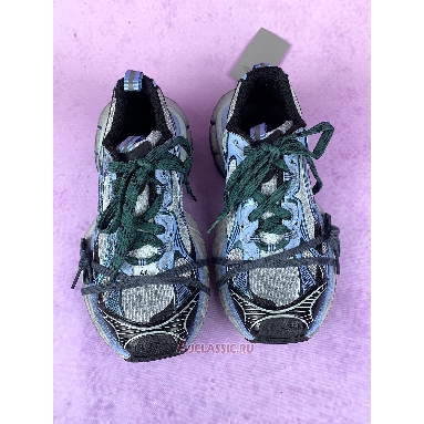 Buy Balenciaga 3XL Sneaker Grey Blue Mesh Blue 734734 W3XL5 3124 Quality Reps Replicas Shoes