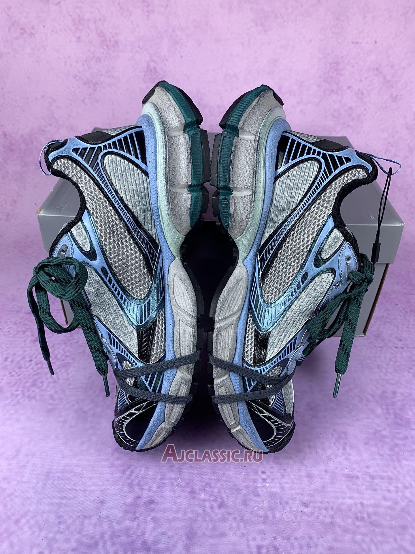 New Balenciaga 3XL Sneaker "Grey Blue Mesh" 734734 W3XL5 3124 Shoes