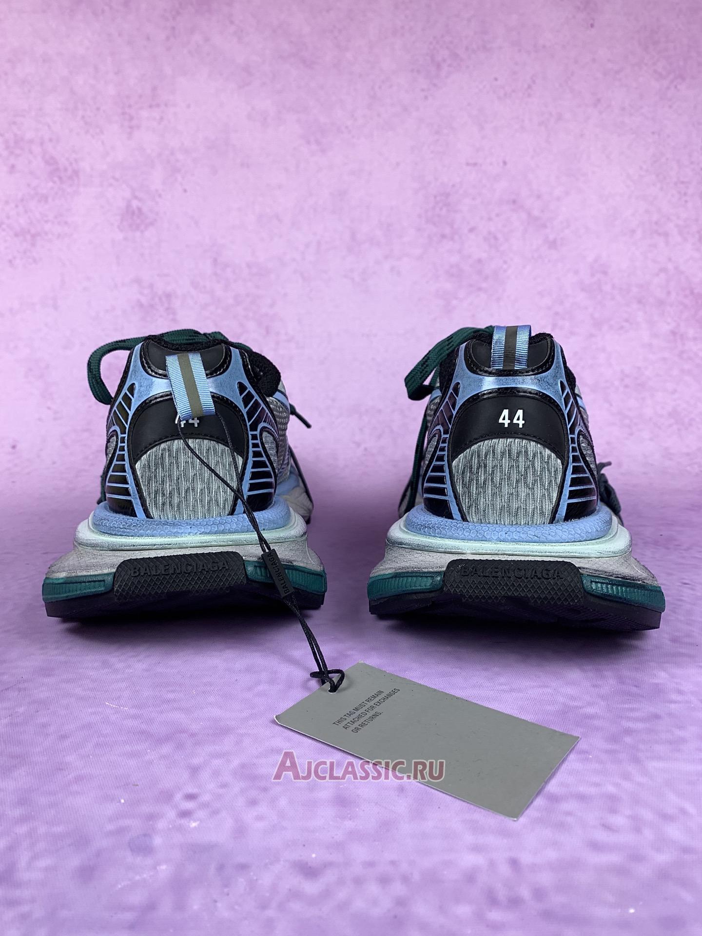 New Balenciaga 3XL Sneaker "Grey Blue Mesh" 734734 W3XL5 3124 Shoes