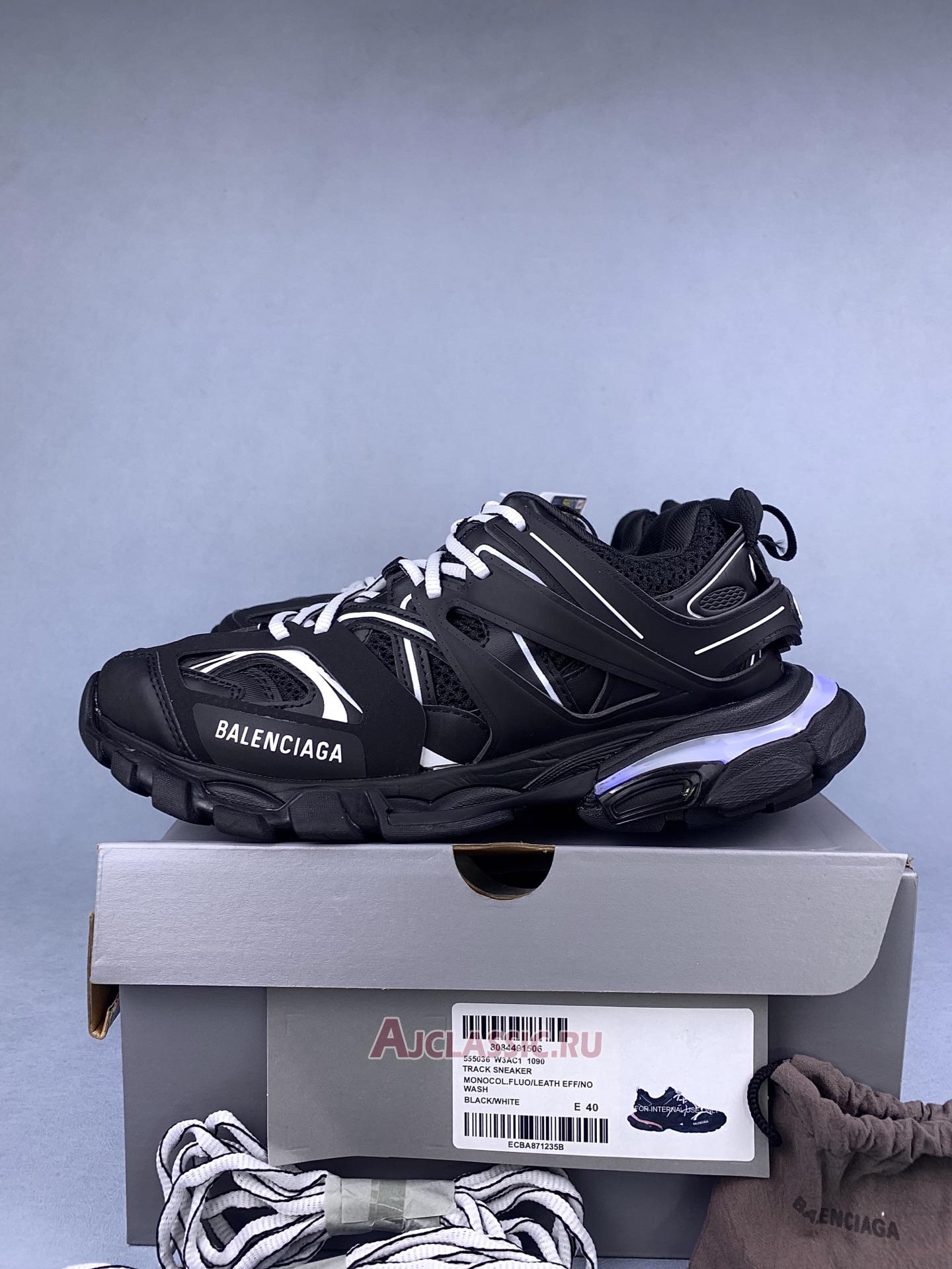 New Balenciaga Track Sneaker "Black White" 542023 W3AC1 1090-2 Shoes