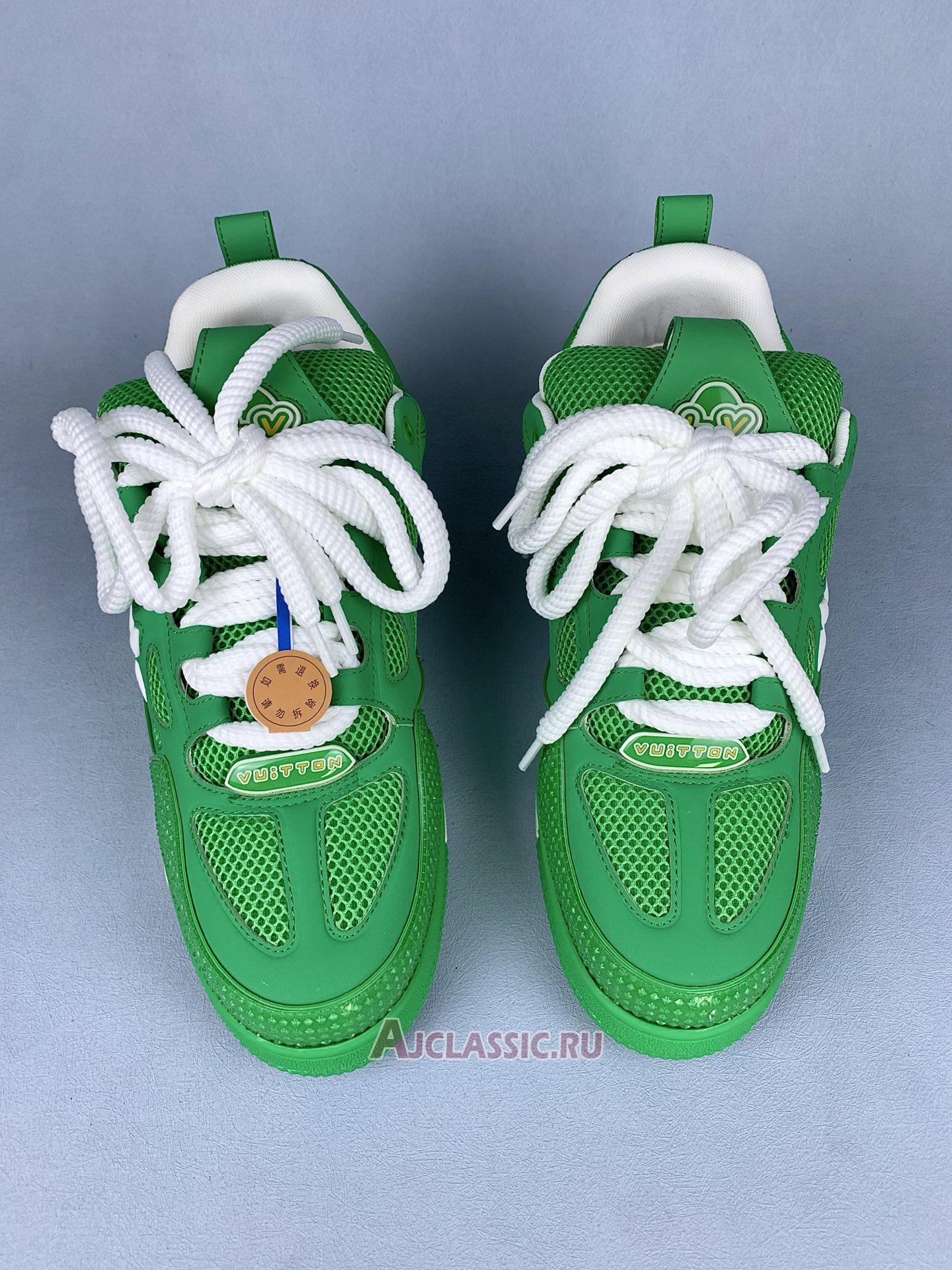 New Louis Vuitton LV Skate Sneaker "Green" 1AHDC5 Shoes