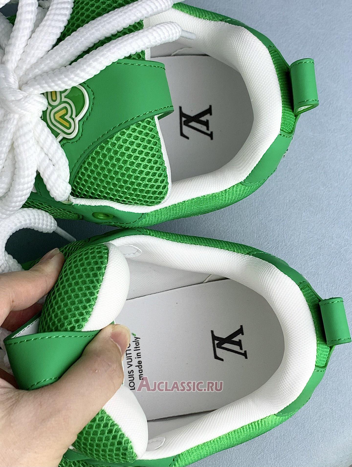 New Louis Vuitton LV Skate Sneaker "Green" 1AHDC5 Shoes