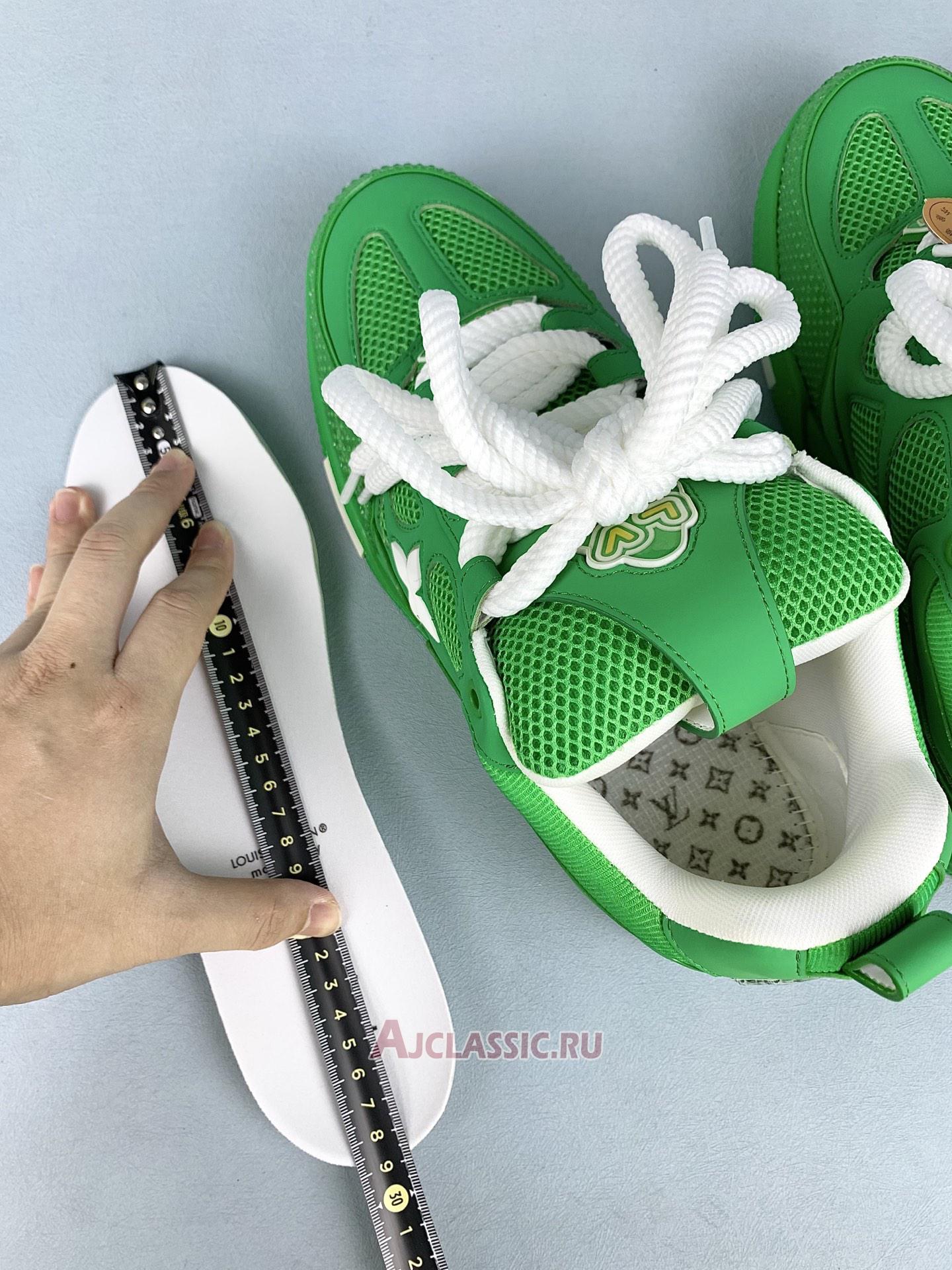 New Louis Vuitton LV Skate Sneaker "Green" 1AHDC5 Shoes