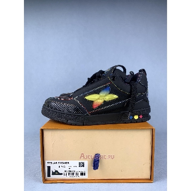 Buy Louis Vuitton LV Skate Sneaker Black Colorful Gradient Black 1AH599 Quality Reps Replicas Shoes