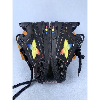 Buy Louis Vuitton LV Skate Sneaker Black Colorful Gradient Black 1AH599 Quality Reps Replicas Shoes