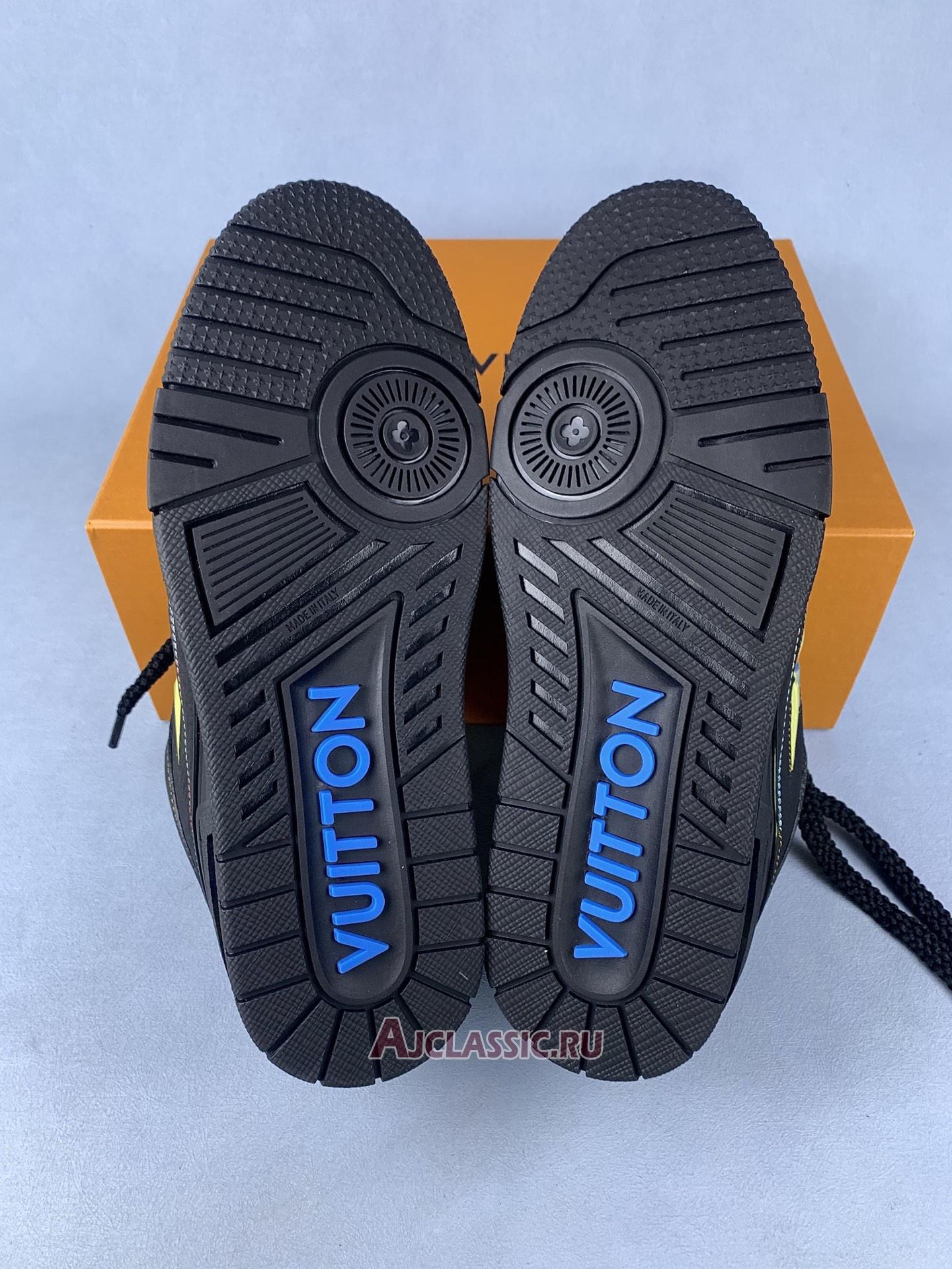 New Louis Vuitton LV Skate Sneaker "Black Colorful Gradient" 1AH599 Shoes