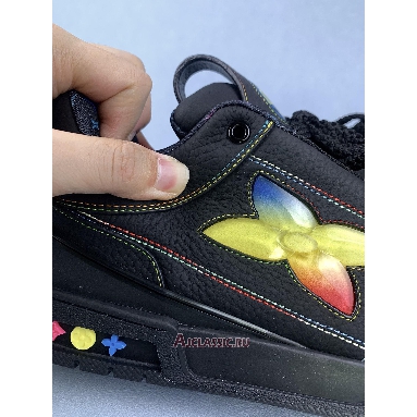Buy Louis Vuitton LV Skate Sneaker Black Colorful Gradient Black 1AH599 Quality Reps Replicas Shoes