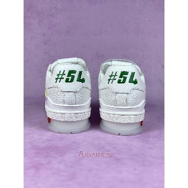 Buy Louis Vuitton LV Trainers Sneaker White Yellow White 1ADERB-2 Quality Reps Replicas Shoes